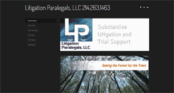 Desktop Screenshot of litigationparalegals.net